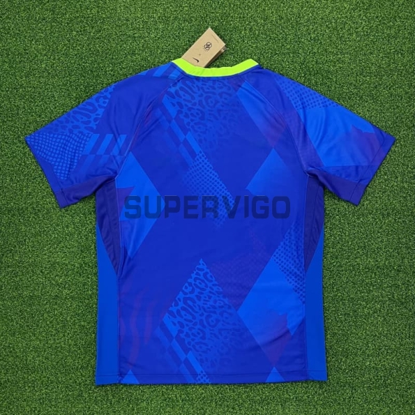 Camiseta Brasil Segunda Equipación 2025 Azul