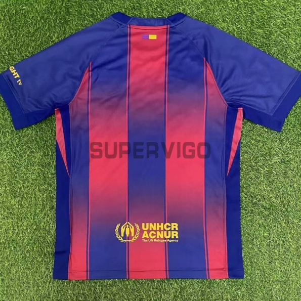 Camiseta Barcelona 2025/2026 Azul/Rojo