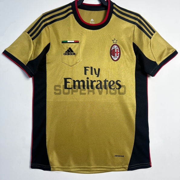 Camiseta AC Milan Segunda Equipación Retro 2013/14