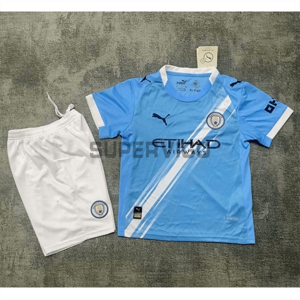 Camiseta Manchester City Primera Equipación 2025/2026 Niño Kit