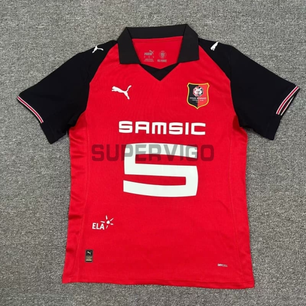 Camiseta Stade Rennais Primera Equipación 2025/2026 Rojo