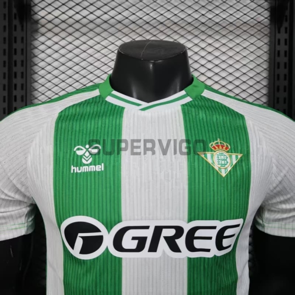 Camiseta Real Betis Primera Equipación 2025/2026 Blanco/Verde (EDICIÓN JUGADOR)