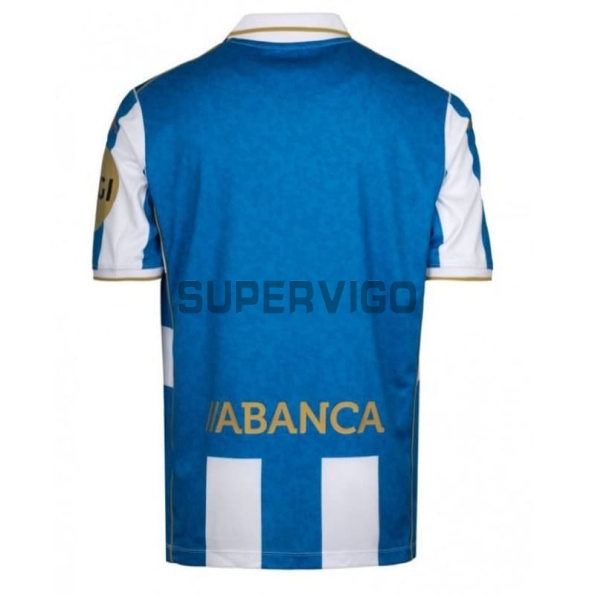 Camiseta Deportivo de La Coruña 2025/2026 Primera Equipación Blanco/Azul con Parche La Liga