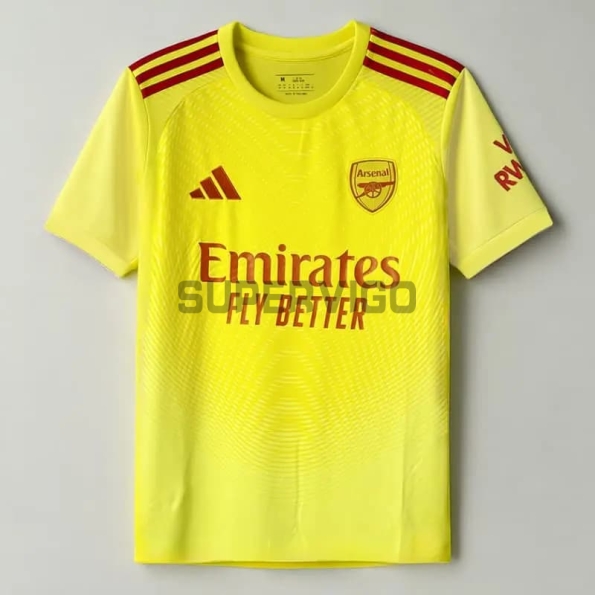 Camiseta de Portero Arsenal 2025/2026 Amarillo