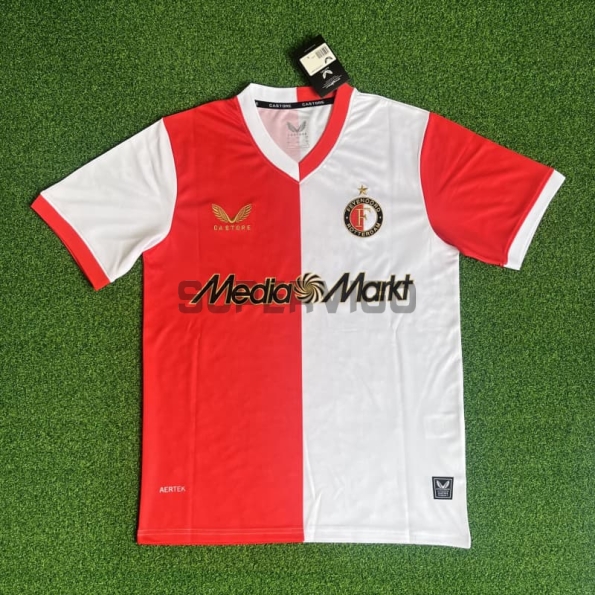 Camiseta Feyenoord Primera Equipación 2025/2026 Rojo/Blanco