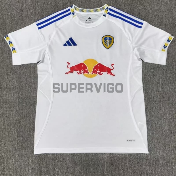 Camiseta Leeds United Primera Equipación 2025/2026 Blanco