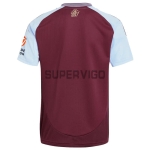 Camiseta Aston Villa Primera Equipación 2025/2026 Rojo Oscuro