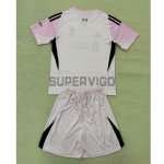 Camiseta de Portero Liverpool 2025/2026 Rosa Niño Kit