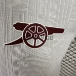Camiseta Arsenal Tercera Equipación 2025/2026 Blanco (EDICIÓN JUGADOR)