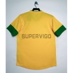 Camiseta Brasil Primera Equipación Retro 2012 Amarillo
