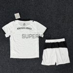 Camiseta Borussia Mönchengladbach Primera Equipación 2025/2026 Blanco Niño Kit