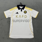 Camiseta Al Nassr Tercera Equipación 2025/2026 Blanco