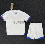 Camiseta Rangers FC Segunda Equipación 2025/2026 Blanco Niño Kit