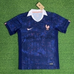 Camiseta Francia Primer Equipación 2025 la EURO Femenina Azul