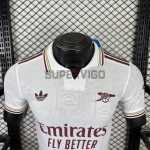 Camiseta Arsenal Tercera Equipación 2025/2026 Blanco (EDICIÓN JUGADOR)