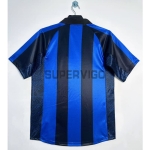 Camiseta Inter de Milan Primera Equipación Retro 2001/02 Azul/Negro