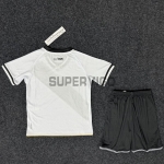 Camiseta Vasco da Gama Segunda Equipación 2025/2026 Blanco Niño Kit