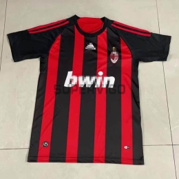 Camiseta AC Milan Primera Equipación Retro 2008/09