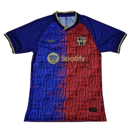 Camiseta Barcelona 2023/2024 Azul Oscuro/Rojo Especial Edición