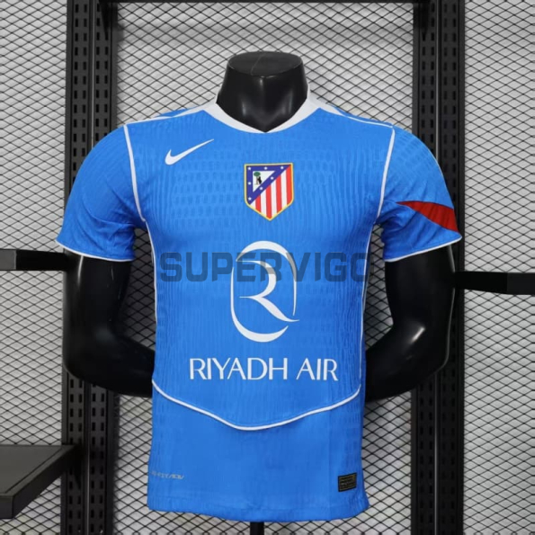 Camiseta Atlético de Madrid Tercera Equipación 2025/2026 Azul (EDICIÓN JUGADOR)