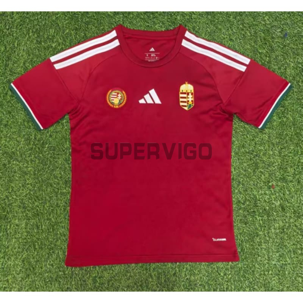 Camiseta Hungría Primera Equipación 2026 Rojo