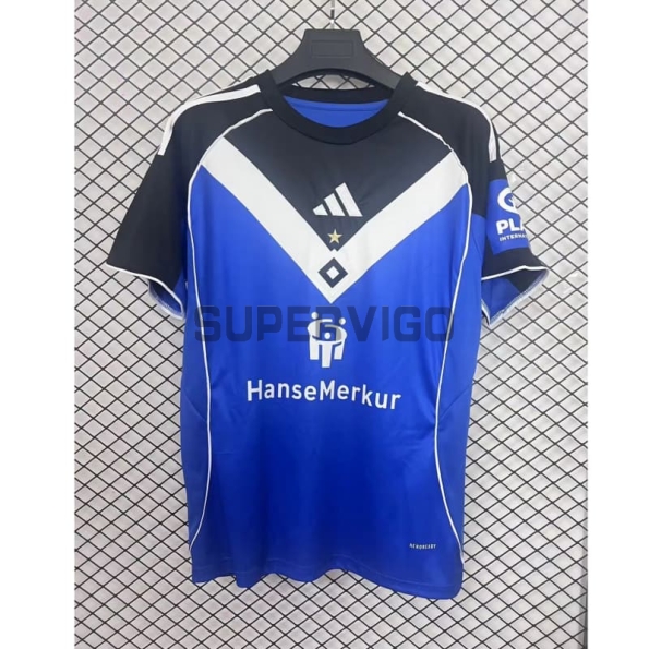 Camiseta Hamburger SV Segunda Equipación 2025/2026 Azul