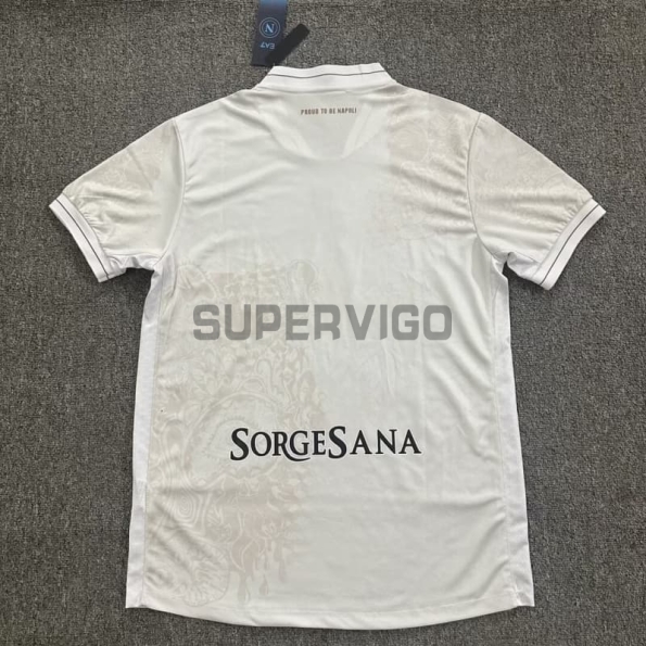 Camiseta Napoli Segunda Equipación 2025/2026 Blanco