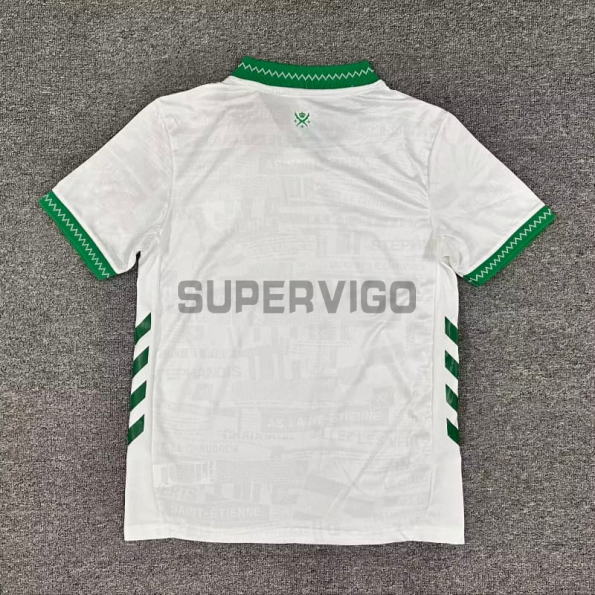 Camiseta Saint-Étienne Segunda Equipación 2025/2026 Blanco