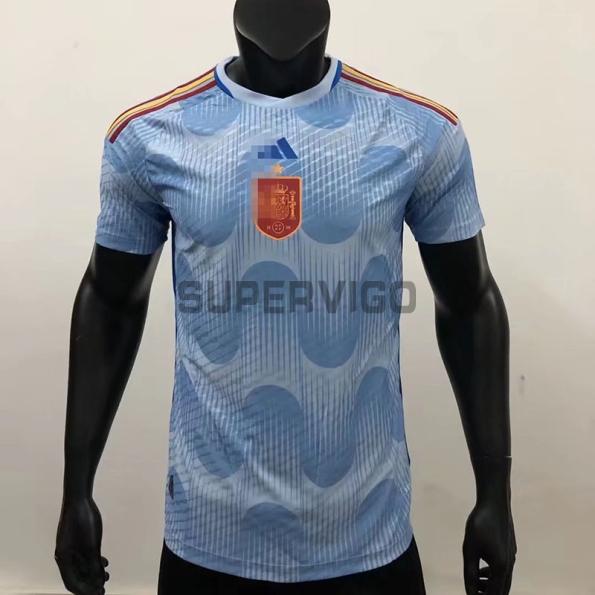 Camiseta España Segunda Equipación 2022 Mundial (EDICIÓN JUGADOR)