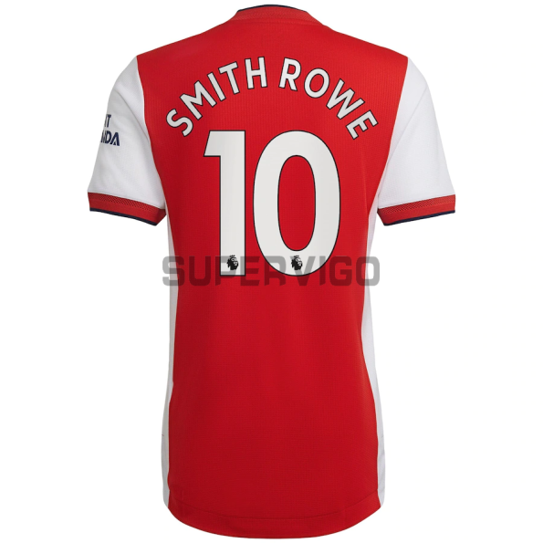 Camiseta Smith Rowe 10 Arsenal Primera Equipación  2021/2022