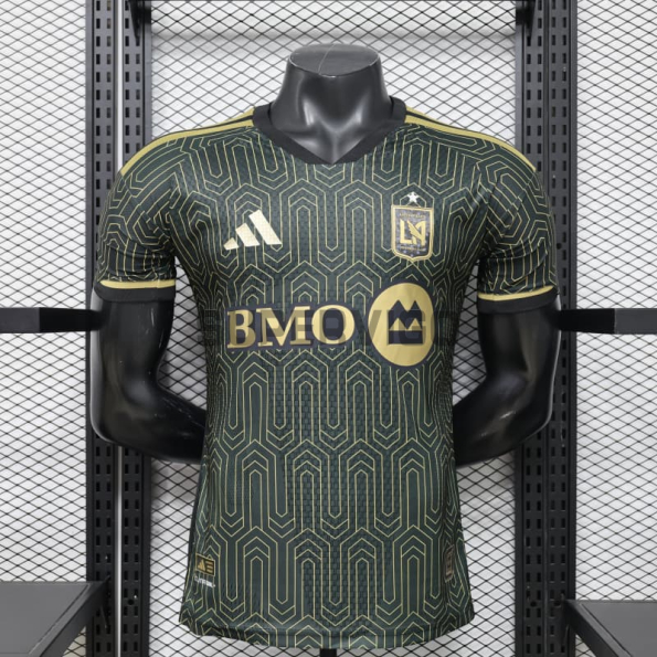Camiseta Los Angeles FC Primera Equipación 2026/2027 Negro/Dorado (EDICIÓN JUGADOR)
