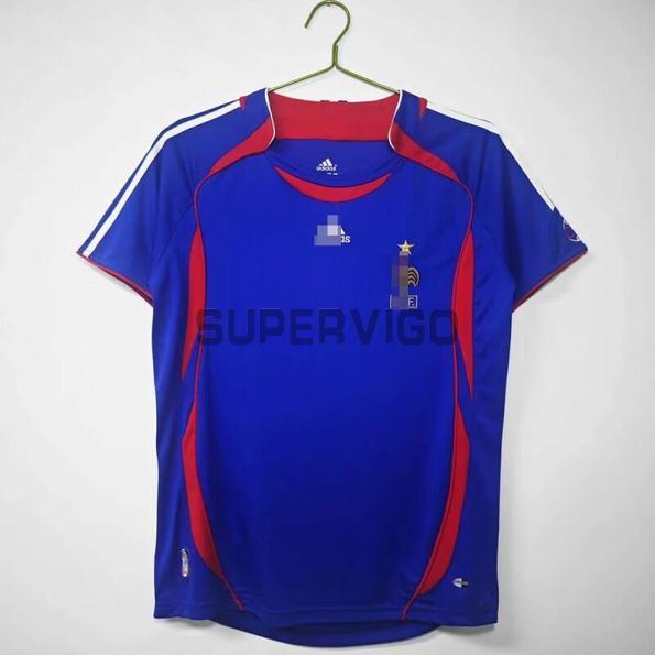 Camiseta Francia Primera Equipación Retro 2006