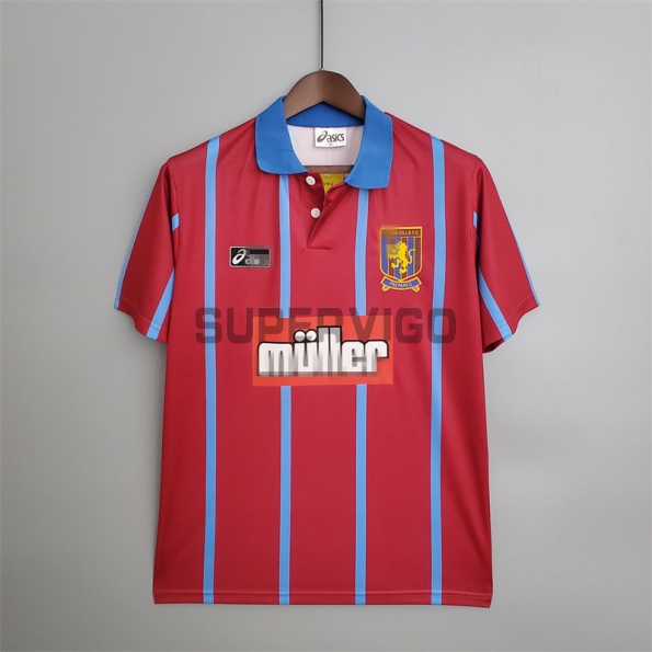 Maillot Aston Villa 1993/95 Domicile Rétro