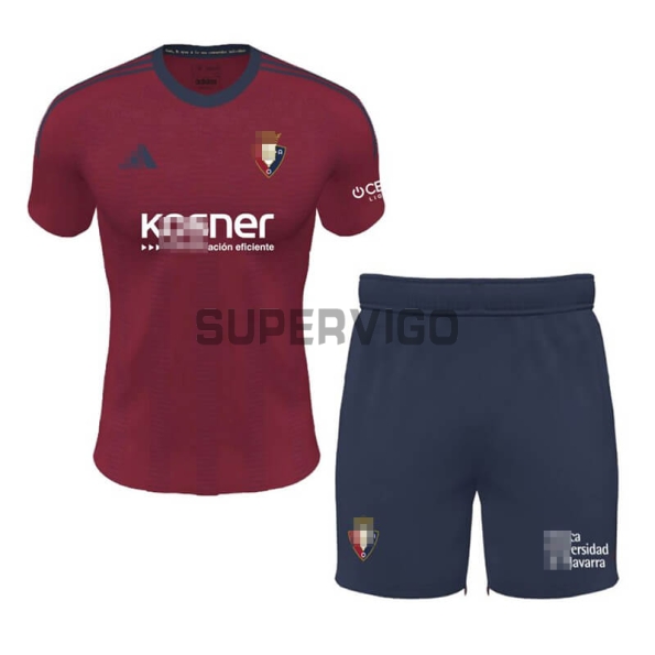 Camiseta Osasuna Primera Equipación 2023/2024 Niño Kit
