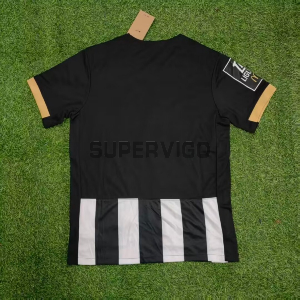 Camiseta Angers SCO Primera Equipación 2025/26 Negro/Blanco
