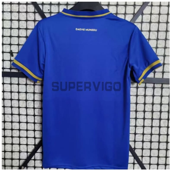 Camiseta Monaco Segunda Equipación 2025/2026 Azul/Dorado