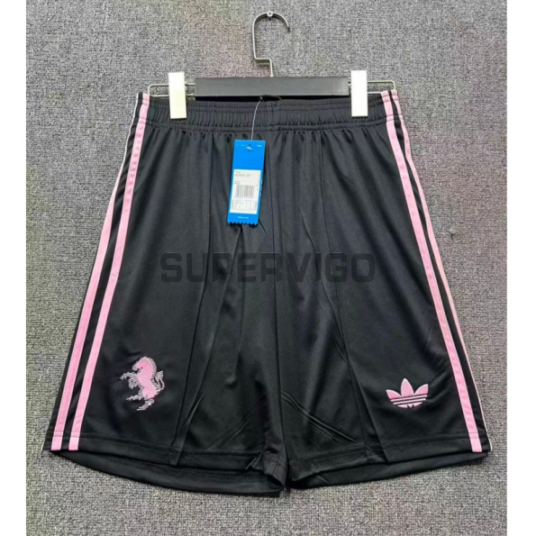 Pantalón Corto Juventus Segunda Equipación 2026/2027 Negro