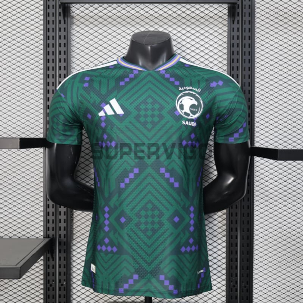 Camiseta Saudi Arabia Primera Equipación 2026 Verde (EDICIÓN JUGADOR)