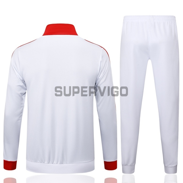 Chandal Bayern Múnich 125 Aniversario Edición 2025/2026 Blanco/Rojo