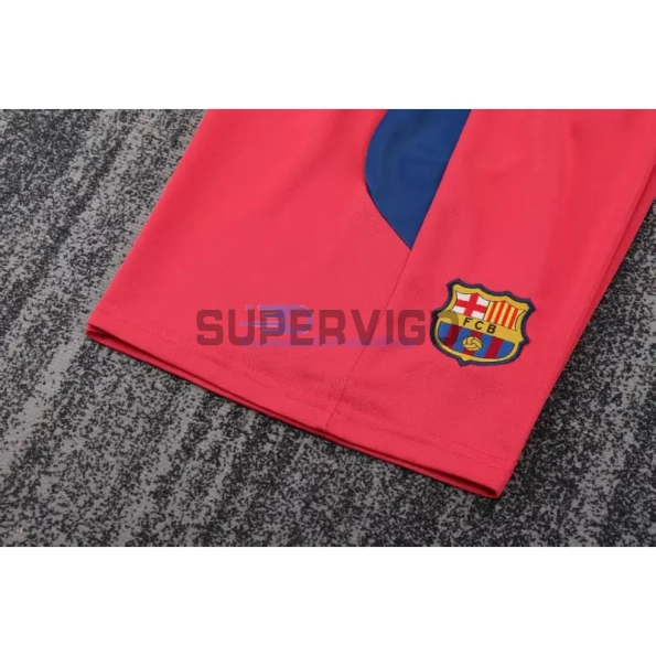 Camiseta Barcelona Primera Equipación Retro 2010/11 ML Rojo/Azul Niño Kit