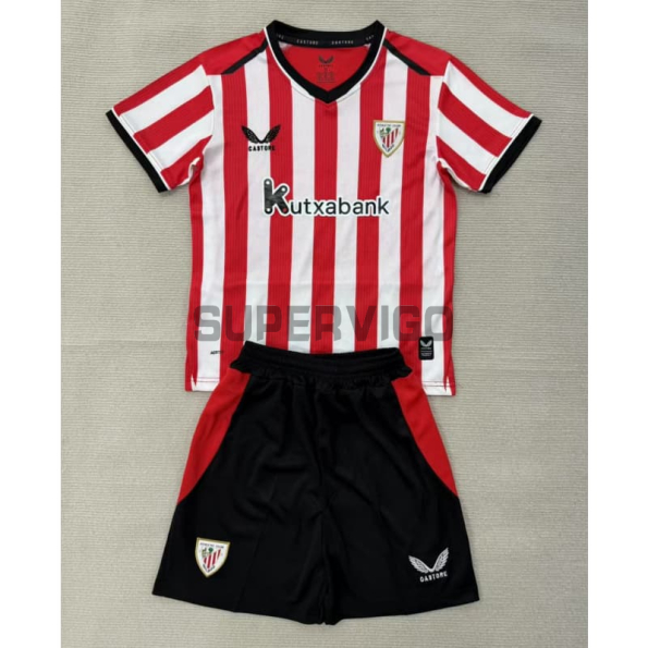 Camiseta Athletic de Bilbao Primera Equipación 2026/2027 Rojo/Blanco