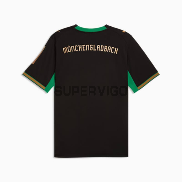 Camiseta Borussia Mönchengladbach Segunda Equipación 2026/2027 Negro