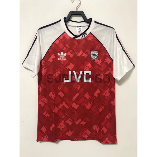 Camiseta Arsenal Primera Equipación Retro 90/92