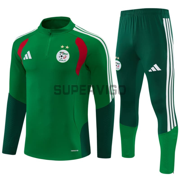 Sudadera de Entrenamiento Argelia 2026 Kit Verde