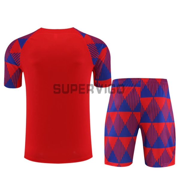 Camiseta de Entrenamiento Barcelona 2023/2024 Niño Kit Rojo/Azul