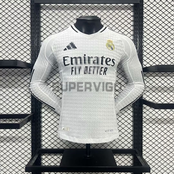 Camiseta Real Madrid Primera Equipación 2024/2025 ML (EDICIÓN JUGADOR)