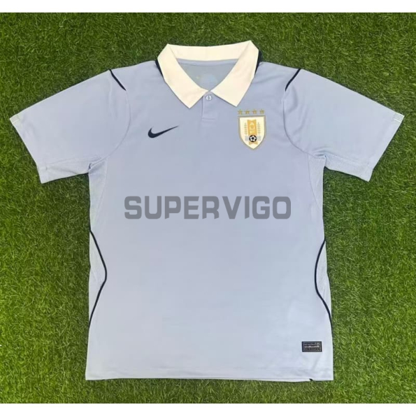 Camiseta Uruguay Primera Equipación Mundail 2026 Azul Claro