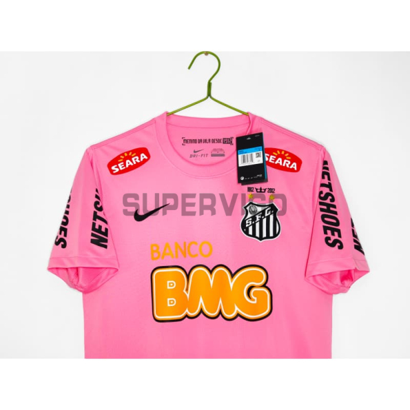 Camiseta Santos FC Retro 2013 Rosa
