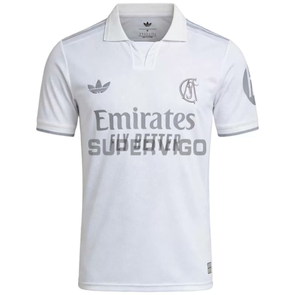 Camiseta Real Madrid 125 Aniversario Edición 2026/2027 Blanco