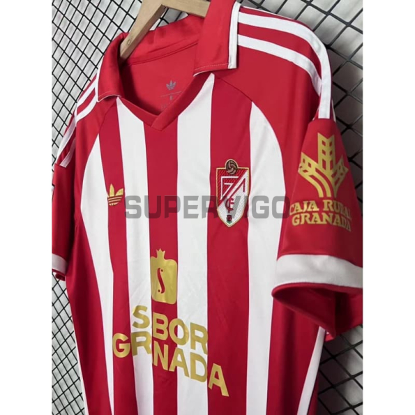 Camiseta Granada 2026/2027 Rojo/Blanco Versión Retro